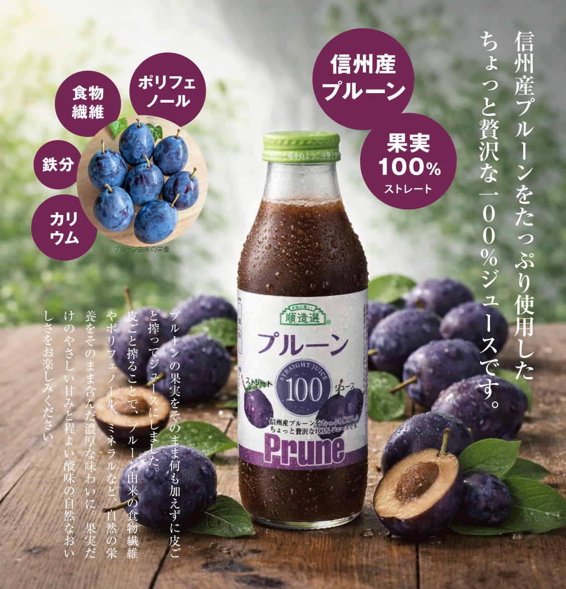 プルーン100（プルーンジュース）